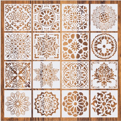 Mandala schablone set kinder - schablone,