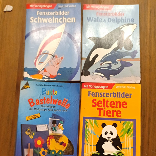 Bastel anleitungshefte - 4x, bastel-/anleitungshefte