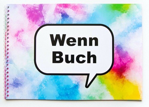 Wenn buch zum selbstgestalten - zum,