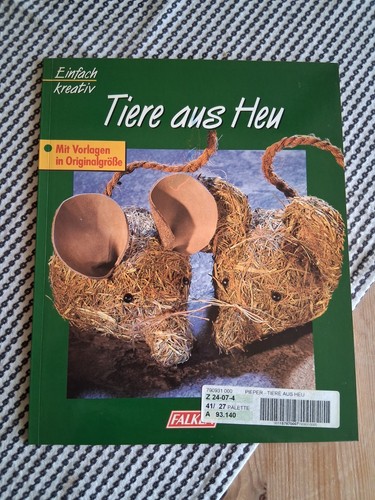 Tiere aus heu mit - heu,