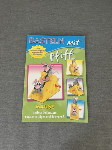 Bastelbuch mäuse mit vorlagen - bastelbuch,