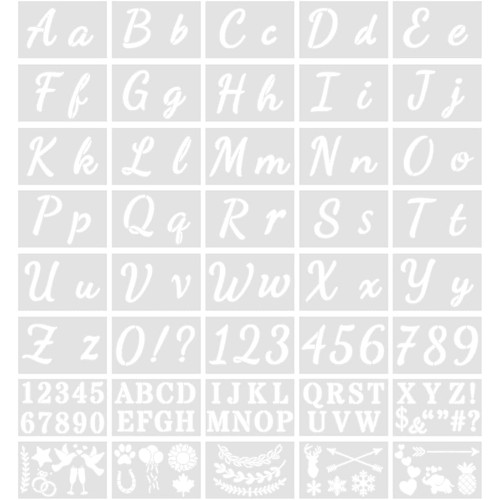 Buchstaben schablonen zahlen - buchstaben,