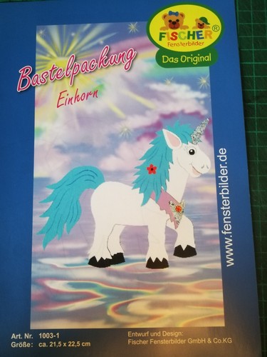 Bastelvorlage einhorn - bastelvorlage,