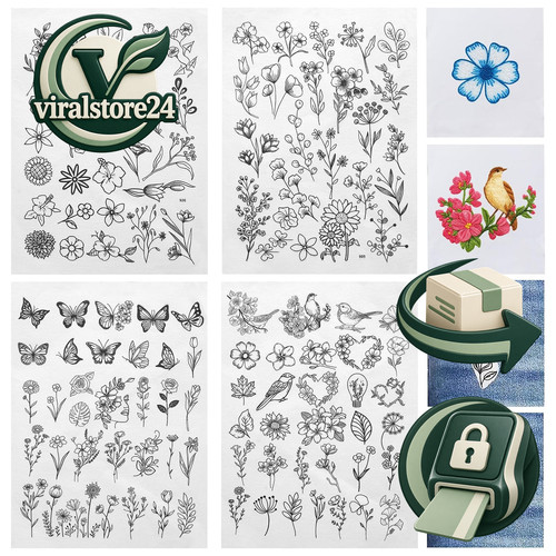 Stickvorlagen wasserlöslich - stickvorlagen,