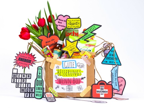 Gute besserungs paket diy - paket,