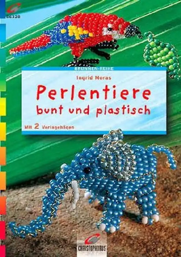 Perlentiere bunt und