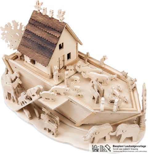 Bauplan arche noah - noah, mit